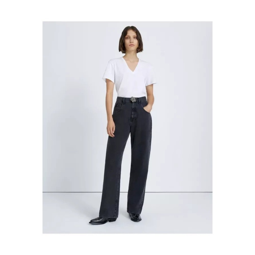 7 For All Mankind The Jennifer 90's Baggy Jean In Night Iris Size 24
